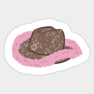 Taurus Cowboy Sticker